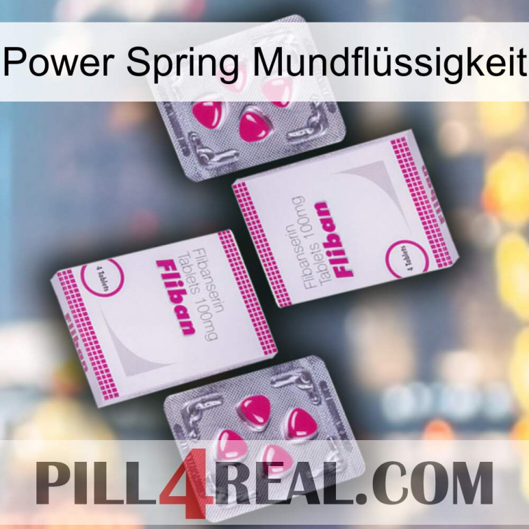 Power Spring Mundflüssigkeit 33